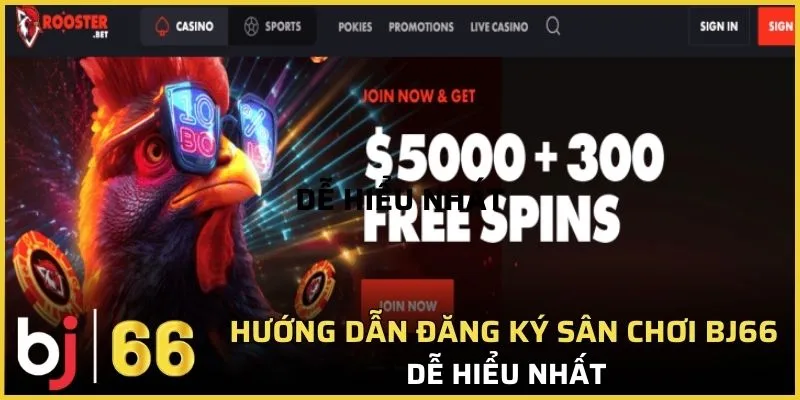 Hướng dẫn đăng ký sân chơi Bj66 dễ hiểu nhất 